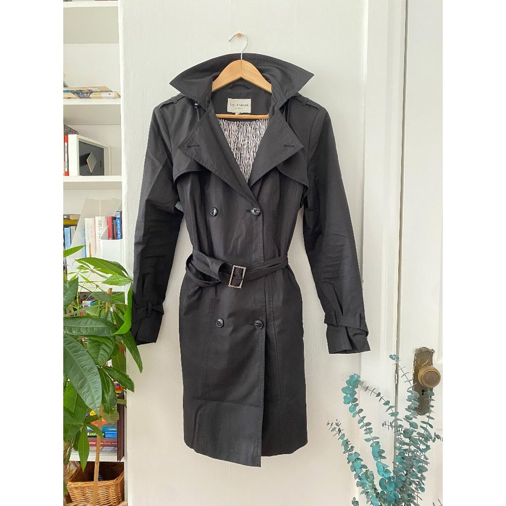 Cole Haan Double-Breasted Trench Coat